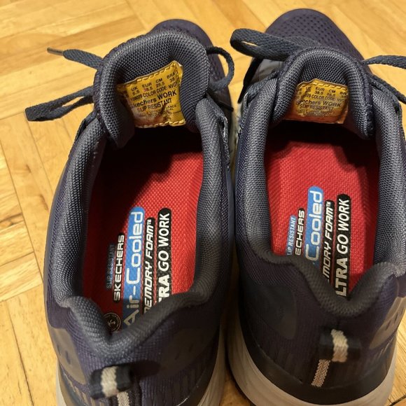 Skechers Women's Air Cooled, Memory Foam Ultra, Go Work Slip Resistant￼ sneakers - Picture 3 of 9